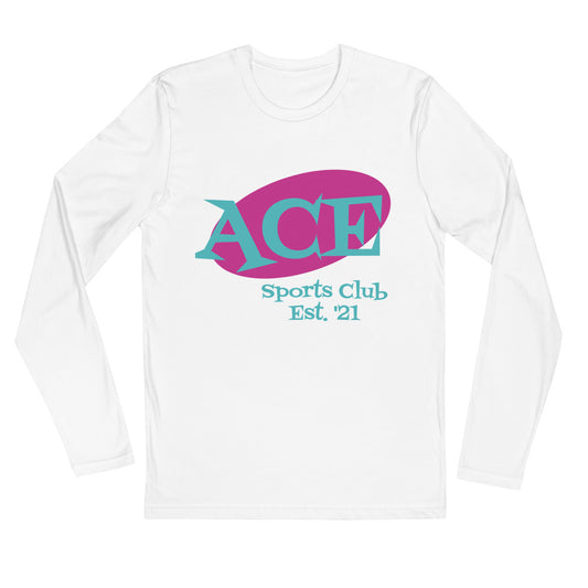Ace Long Sleeve Fitted Crew