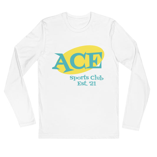 ACE Long Sleeve Fitted Crew